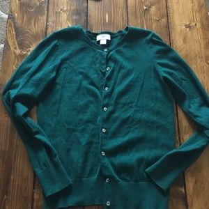 Loft Hunter/Emerald Green Cardigan